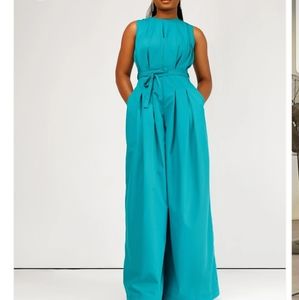 Heidi jumpsuit, casual jumpsuit, wide leg, size 2, small, new